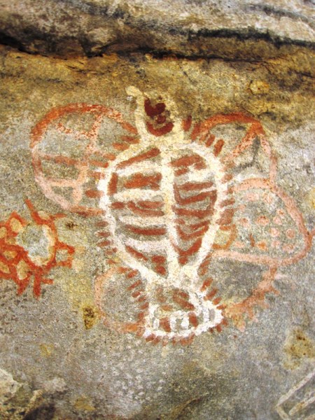 Paintings at Tchitundu Hulu. Image ID: angtch0010006