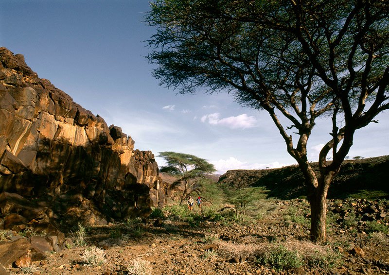 Turkana. Rock boulder, Turkana. Image ID: kentur0010046
