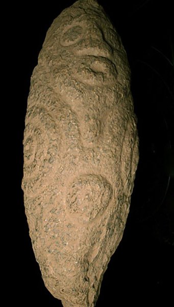 Ikom Monoliths, carved stones in Cross River State in Southern Nigeria.