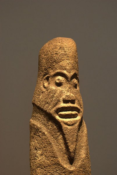 Ikom Monoliths, carved stones in Cross River State in Southern Nigeria.