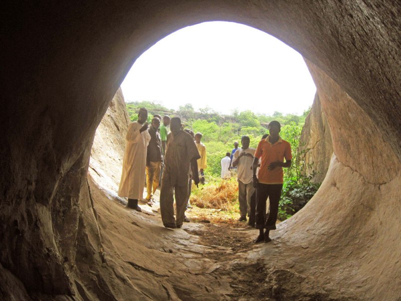 Entrance to the Cave