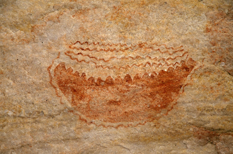 Painting of possible ship, SOASWC0130060