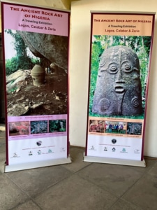 Rock Art of Nigera exhibition panels